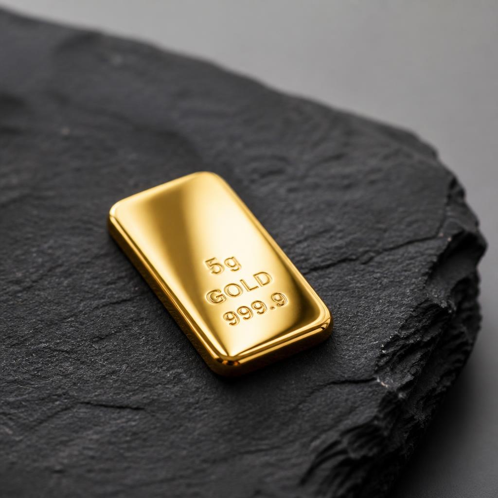 5 g Gold Bar — Lady Fortuna