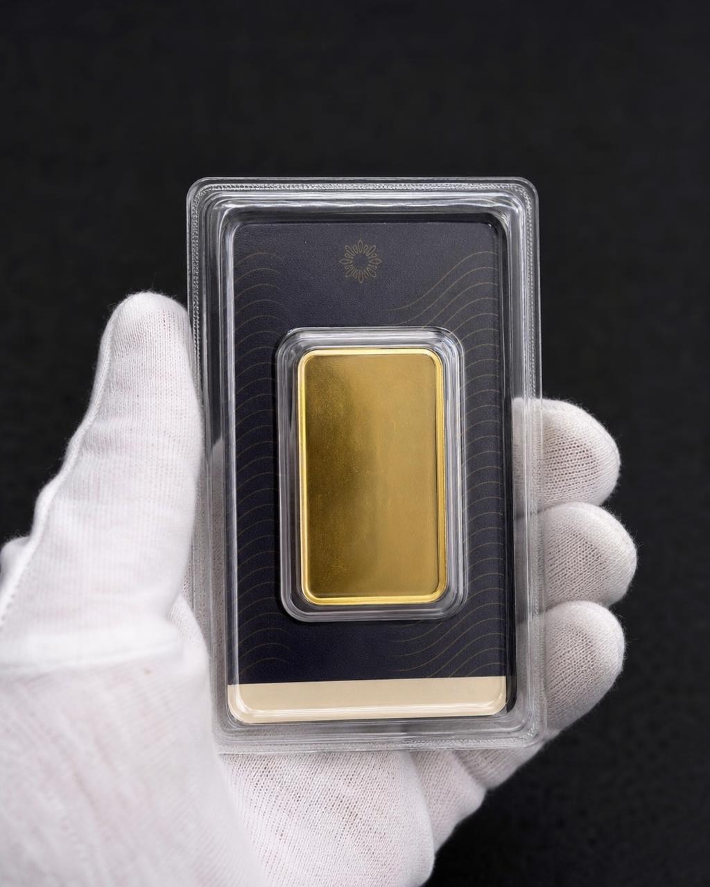 1 oz Gold Bar — Lady Fortuna