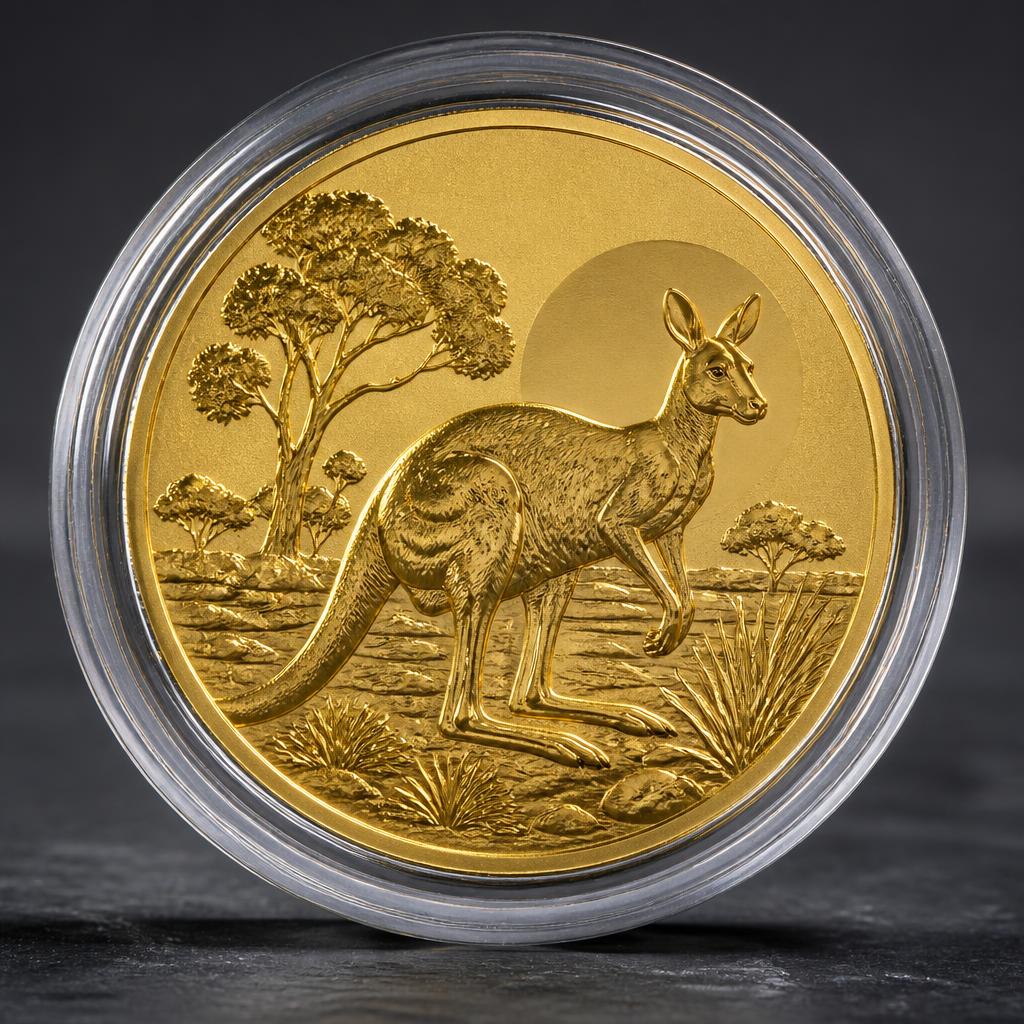 1 oz Gold Kangaroo Coin