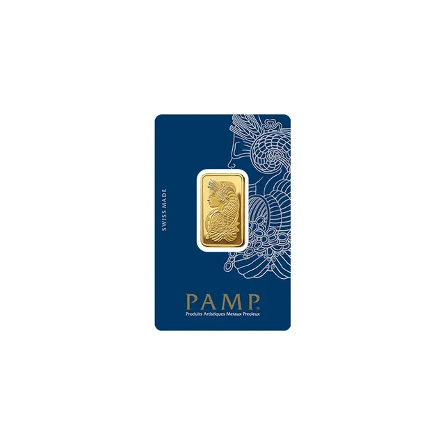 1/2 Oz Fortuna Gold Bar (Inc. Assay Card) – PAMP Suisse — photo 1