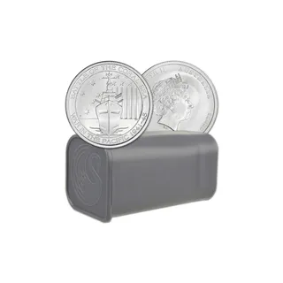 1/2 oz Silver Round Tube (25 Pcs) (Circulated) – Perth Mint