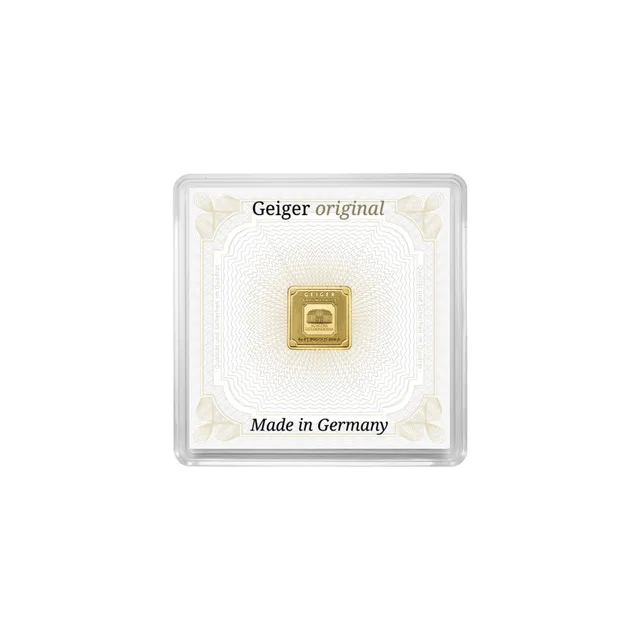 1 Gram Gold Bar – Geiger Edelmetalle — photo 1