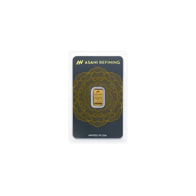 1 Gram Gold Bar(Inc. Assay Card) – Asahi Refining — photo 1