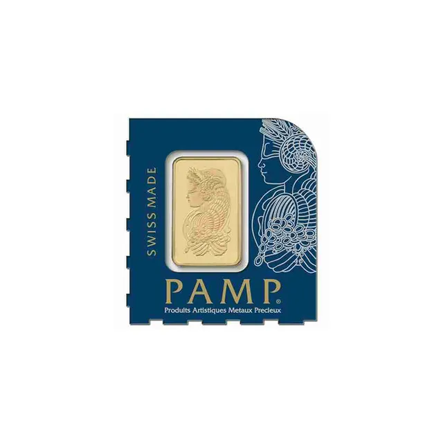1 Gram Gold Fortuna Bar (In Assay from Multigram+25) – PAMP Suisse — photo 1
