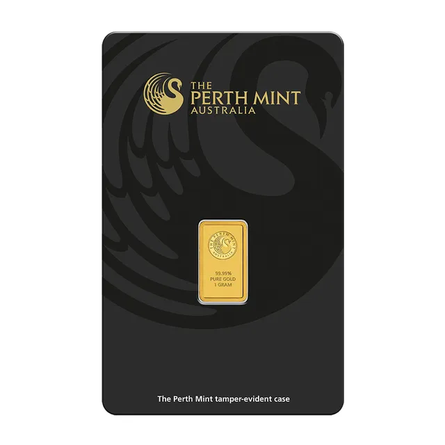 1 Gram Gold Perth Mint Bar — photo 1