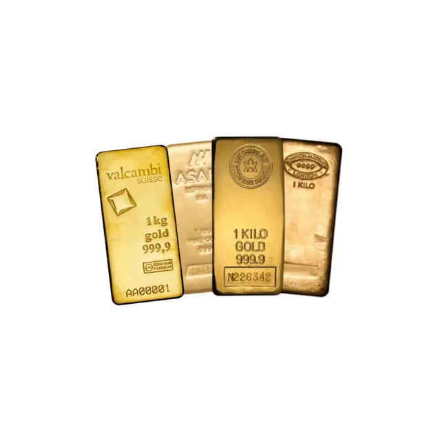1 Kilo/kg Gold Bar(Circulated) – Assorted Brands — photo 1