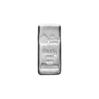 1 kilo/kg Silver Bar – The Royal Mint UK
