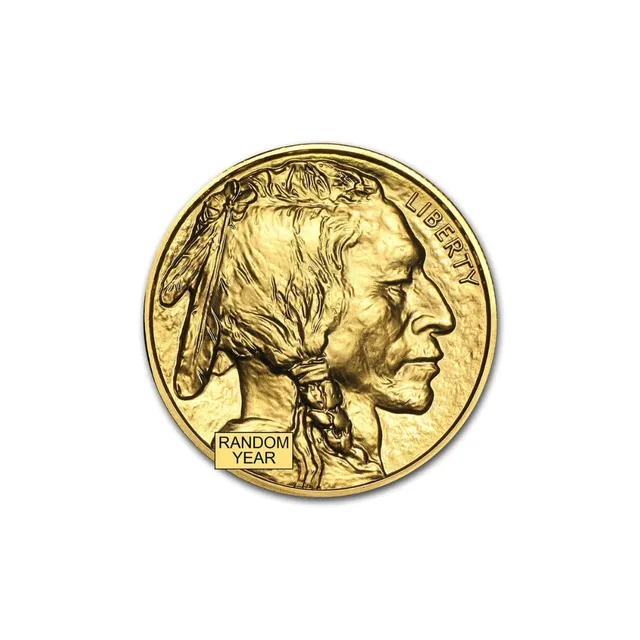 1 oz Circulated American Gold Buffalo Coin (Random Year) (Circulated) – US Mint — photo 1