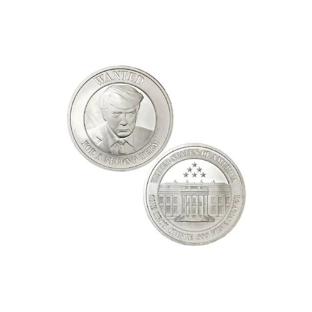 1 oz Donald Trump Wanted Mugshot Silver Round | Silvertowne Mint — photo 1