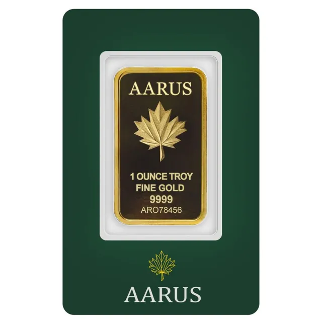 1 oz Gold Aarus Bar — photo 1