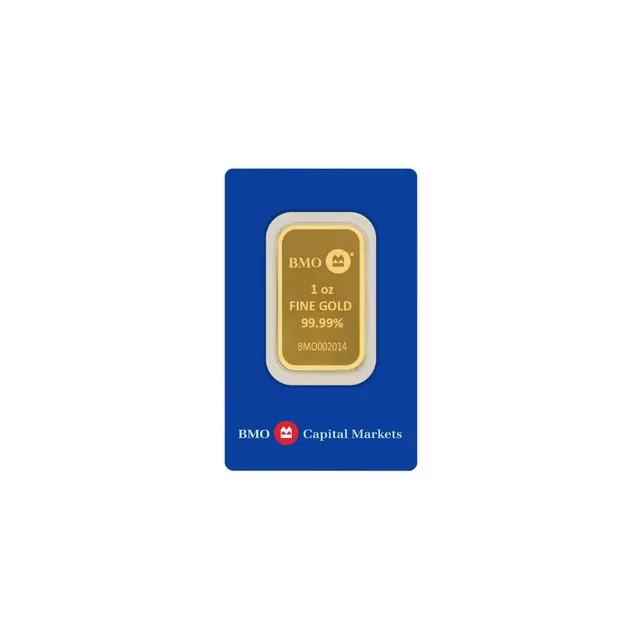 1 Oz Gold Bar Bank of Montreal (Inc. Assay Card) – Rand Refinery — photo 1