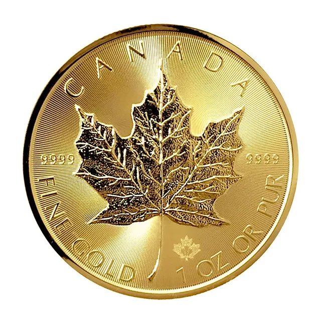 1 oz Gold Canadian Maple Dna Coin — photo 1