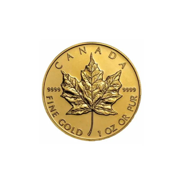 1 Oz Gold Maple Leaf (Random Year) (Circulated) – Royal Canadian Mint — photo 1