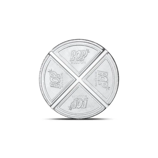 1 oz Pop Silver Round — photo 1