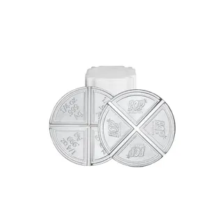 1 oz Pop Silver Round Tube (20 Pcs)