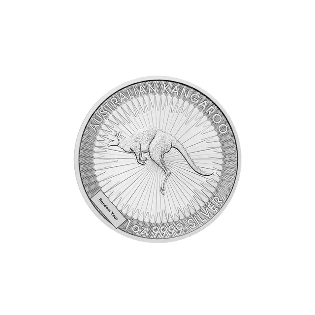 1 Oz Random Year Silver Kangaroo Coin (Circulated) – Perth Mint — photo 1