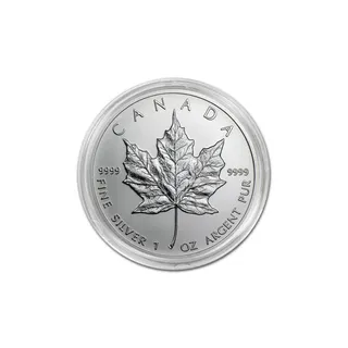 1 oz Random Year Silver Maple (Circulated) (In Capsule) – Royal Canadian Mint