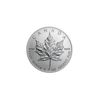 1 oz Random Year Silver Maple (Circulated) – Royal Canadian Mint