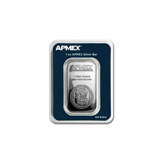1 Oz Silver Bar – APMEX (TEP)