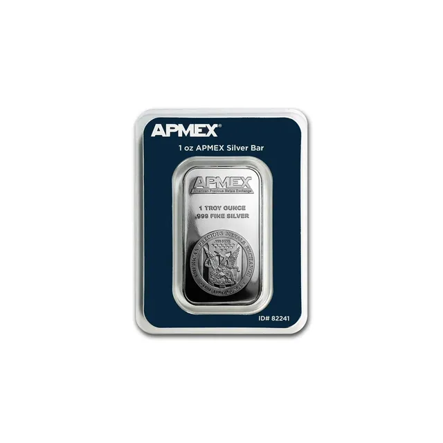 1 Oz Silver Bar – APMEX (TEP) — photo 1