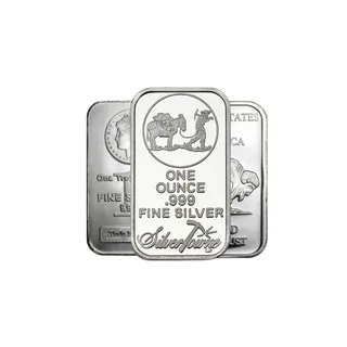 1 oz Silver  Bar (Random Mint & Design) (Circulated)