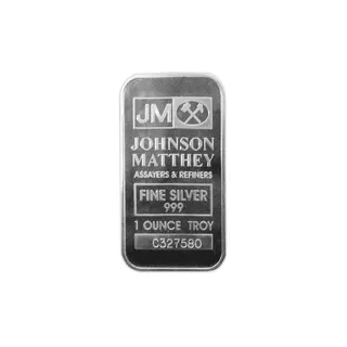 1 Oz Silver Johnson Matthey Bar