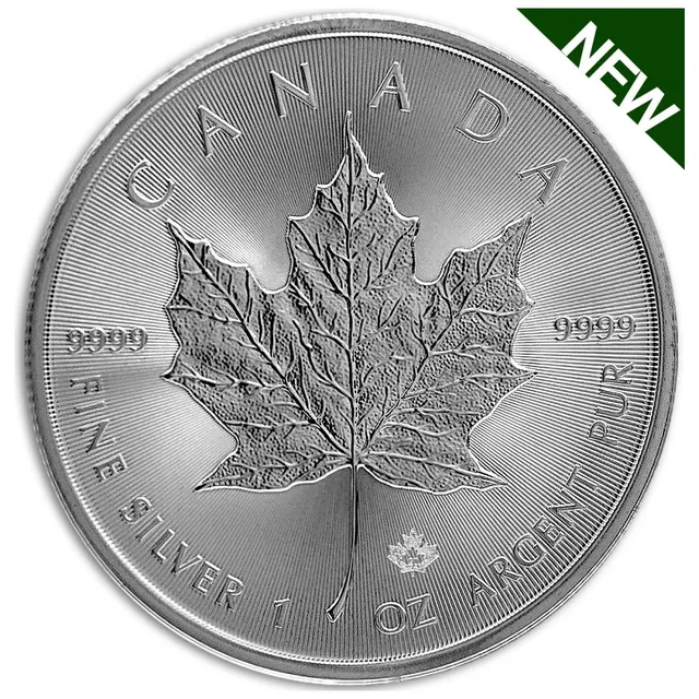 1 Oz Silver Maple Leaf Coin 2022 (New) — photo 1