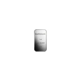 1 Oz Silver Scotiabank Bar