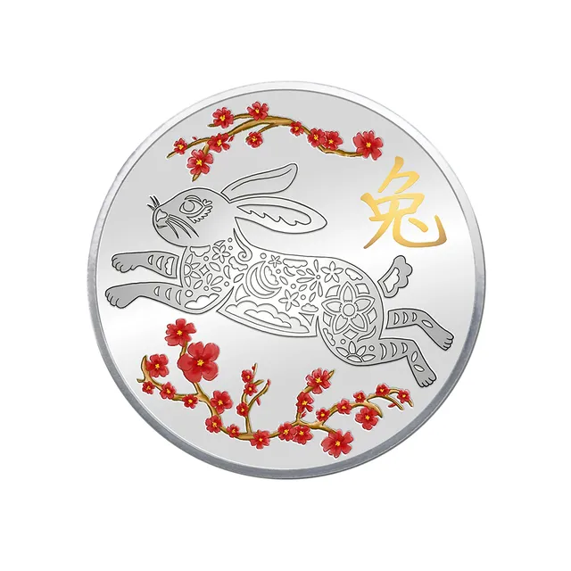 1 Oz Silver Year of The Rabbit Round – TD Bank — photo 1