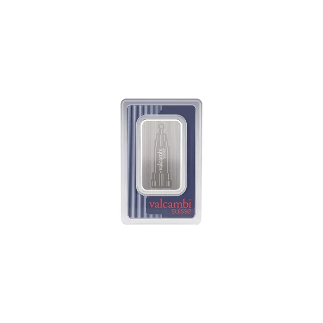 1 oz Skyline Silver Bar (Inc Assay Card) – Valcambi Suisse — photo 1