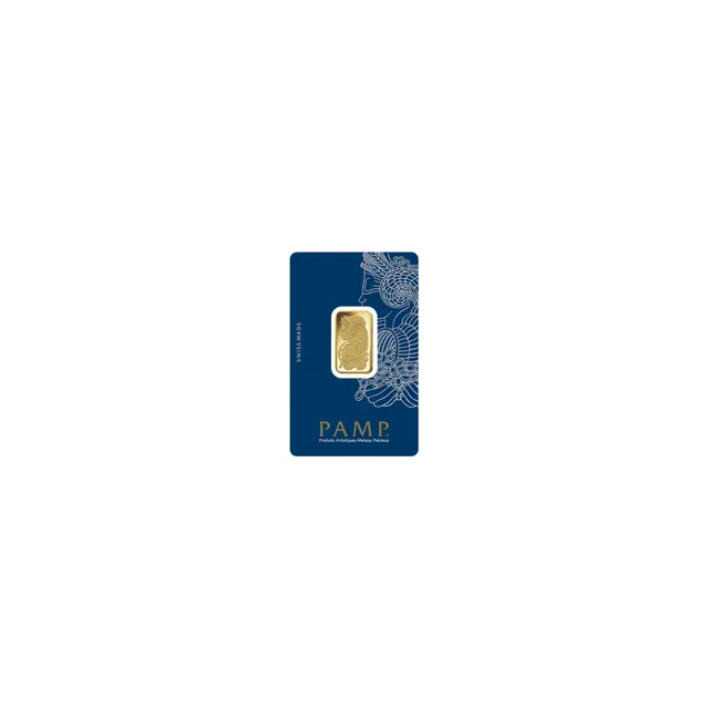 10 Gram Fortuna Gold Bar (Circulated) (Inc. Assay Card) – PAMP Suisse — photo 1