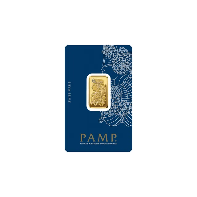 10 Gram Gold Bar (Fortuna) (Inc. Assay Card) – Pamp Suisse — photo 1