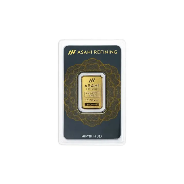 10 Gram Gold Bar (Inc. Assay Card) – Asahi Refining — photo 1