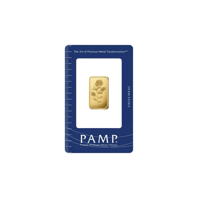 10 Gram Rosa Gold Bar (In Assay) – PAMP Suisse — photo 1