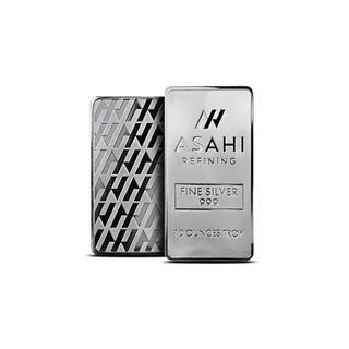 10 oz Silver Bar (Sealed) – Asahi Refining