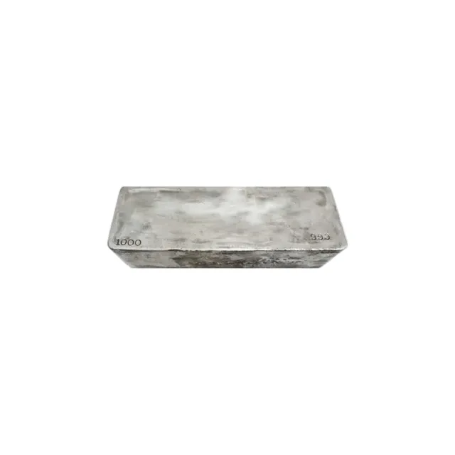 1000 oz Silver Bar Circulated (Unsealed) – Various Mints — photo 1
