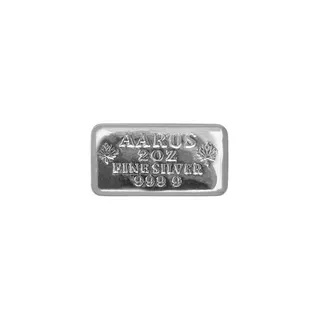 2 Oz Aarus Silver Bar