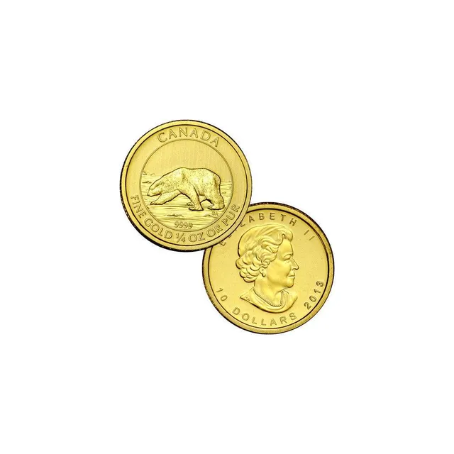 2015 1/4 Oz Gold Canadian Polar Bear Coin (Sealed) – Royal Canadian Mint — photo 1