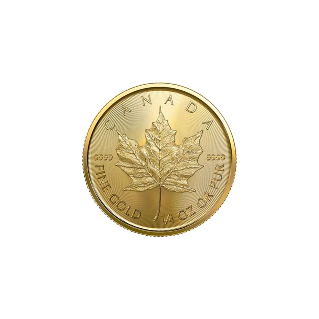 2022 1/4 Oz Gold Maple – Royal Canadian Mint — photo 1