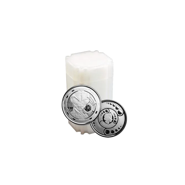 2022 1 Oz Alien Silver Coin Tube (20 Pcs) – Scottsdale Mint — photo 1