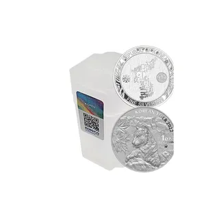 2022 1 Oz Silver Korean Tiger Coin Tube (25 Pcs) – Komsco