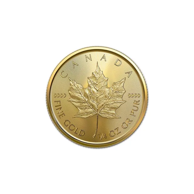 2023 1/4 Oz Gold Maple Leaf Coin – Royal Canadian Mint — photo 1