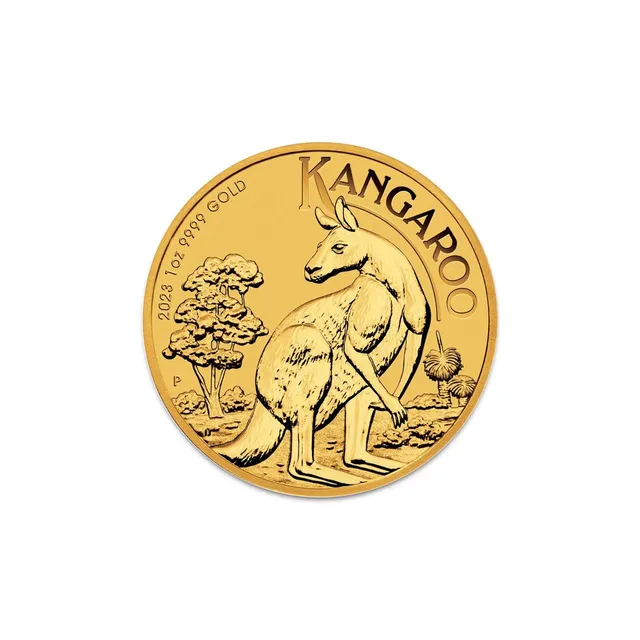 2023 1 oz Australian Gold Kangaroo – Perth Mint — photo 1