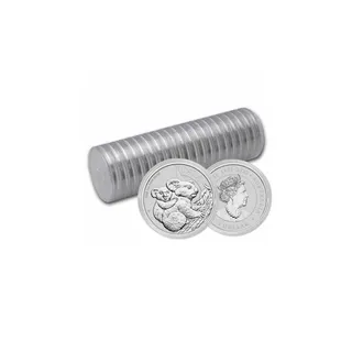 2023 1 Oz Australian Koala Silver Coin Roll (20 Pcs) (Inc. Capsule) – Perth Mint