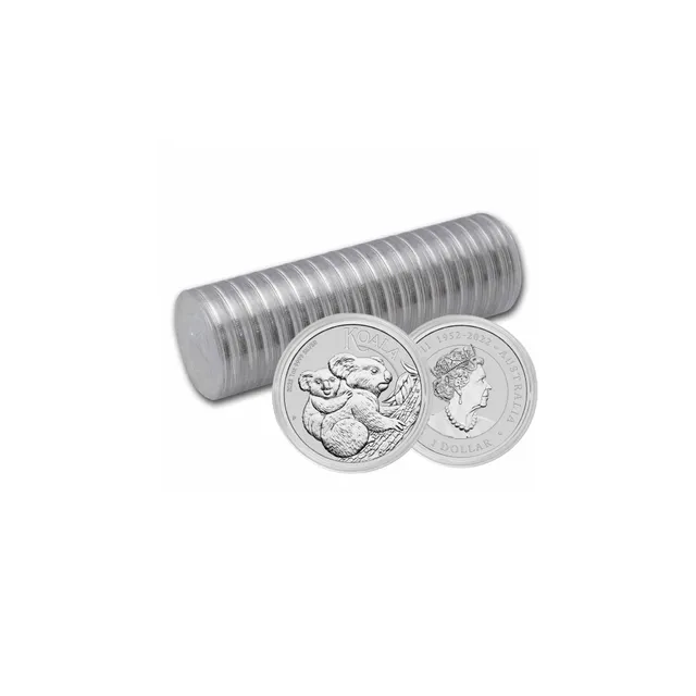 2023 1 Oz Australian Koala Silver Coin Roll (20 Pcs) (Inc. Capsule) – Perth Mint — photo 1