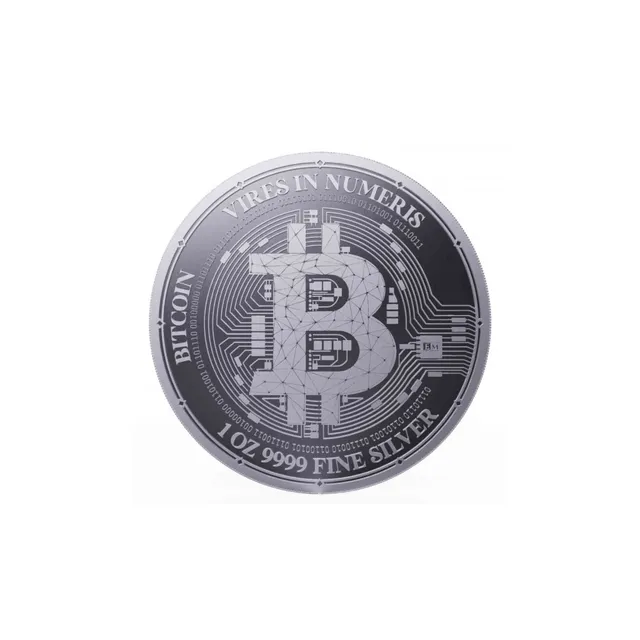 2023 1 oz Bitcoin Silver Coin (In Capsule) – NIUE — photo 1