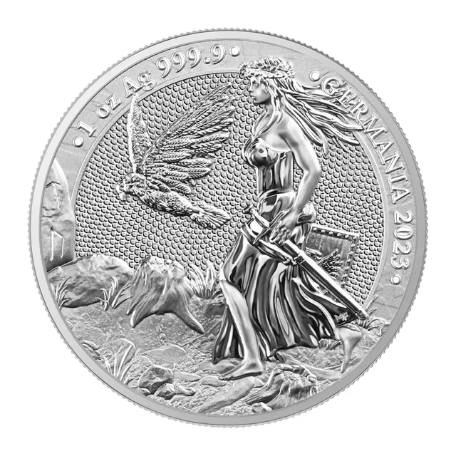 2023 1 Oz Germania Silver Round (Inc. Capsule) – Germania Mint — photo 1