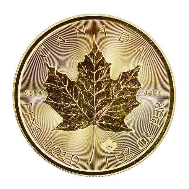 2023 1 oz Gold Maple Leaf Coin – Royal Canadian Mint — photo 1