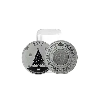 2023 1 Oz Holiday Silver Round Tube (20 Pcs) – Asahi Refining