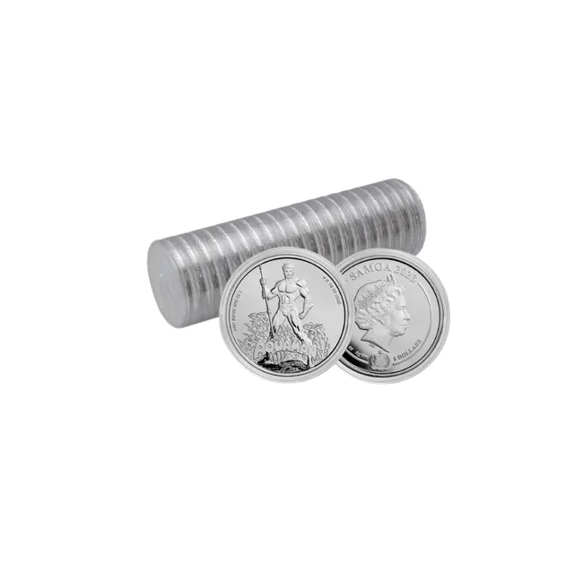 2023 1 Oz Silver Aquaman DC Comics Coin (Roll of 20) – Samoa — photo 1